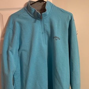 Men’s M Blue Callaway Quarter Zip